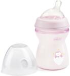 Chicco Natural Feeling Girl biberon pentru sugari 2m+ 1 buc