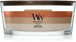 WoodWick Trilogy Hearth Spice lumânare parfumată cu fitil din lemn 453.6 g