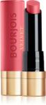 Bourjois Rouge Velvet The Lipstick hosszan tartó rúzs matt hatással árnyalat 02 Flaming Rose 2.4 g