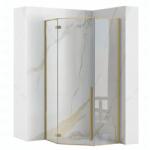Rea Cabina De Dus Diamond 100x100 Cm Brush Gold (REA-K5684)