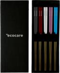 Ecocare Fém Sushi pálcika doboz arany mix fogantyú 10 db