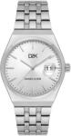 Daniel Klein D2K DK. 1.14471-1 - Ceas barbatesc quartz argintiu (DK.1.14471-1) Ceas