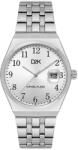 Daniel Klein D2K DK. 1.14471-7 - Ceas barbatesc quartz argintiu (DK.1.14471-7) Ceas