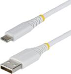 StarTech Cablu de date StarTech USB2AC3MBRWH, USB-A male - USB-C male, 3 m, White (USB2AC3MBRWH)