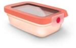 Tefal Caserola Tefal ONEClick N1210210, 0.5 L, plastic, inchidere 100% etansa, portocaliu (N1210210) - darwyn