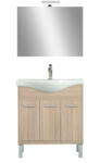 Leziter Set complet de mobilier pentru baie Nerva Prime 75, stejar Sonoma (NERVAPR75STST)