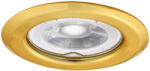 Kanlux 37154 ARGUS II CT-2114-G beltéri beépíthető SPOT keret, arany színben, GU5.3 / GU10 fényforráshoz, foglalat nélkül, max 10 W teljesítményű fényforráshoz, IP20 védettséggel ( Kanlux 37154 ) (37154)