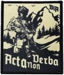 Brothers in Arms Patch Brothers in Arms Acta Non Verba Patch - Black