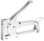 Rapid Capsator manual, Rapid Nunu 1455, argintiu, lungime capse 4-8 mm, pentru capse tip 53, carcasă din oțel, mecanism din oțel, pentru tapițerie
