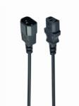 Gembird Cablu prelungitor C13 la C14 5m Negru, Gembird PC-189-100-5M (PC-189-100-5M)