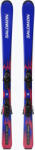 Salomon Gyermek lesikló sílécek + kötések Salomon Equipe Jr M + L6 GW race blue/equipe red