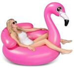 JOYIN Felfújható Flamingó Úszógyűrű 112 cm Medencei Úszómatrac Hűtőtartóval Vízparti Nyári Parti Játék