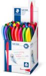 STAEDTLER Ball 4320 M háromszögű golyóstoll készlet - 50 db vegyes színű, közepes hegyű, 1 mm-es visszahúzható toll