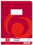 Herlitz Iskolai Füzet A4, 32 Lapos, Lineatur 28 Kockás Dupla Margóval, 1 db (340281)