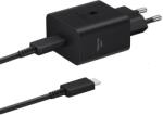 Samsung EP-T4511X 45W USB-C Gyors Töltő Adapter Adatkábellel, Más Gyártók Eszközeivel Kompatibilis, Fekete (EP-T4511X)