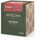 COFFEE LIMIT PUNGĂ DE CAFEA CU LIMITĂ DE PICĂTURĂ, Etiopia, 5 x 10 g