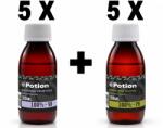 e-potion Pachet 5 x Glicerină Vegetală e-Potion 100 ml + 5 x Propilen Glicol e-Potion 100 ml Lichid rezerva tigara electronica