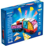 Geomag Magnetic Tiles Gems járművek 24 db-os mágneses építőjáték (02428)