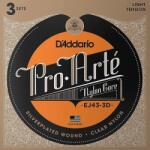 D'Addario D’Addario Pro-Arté EJ43-3D Nylon Light Tension - 3 készlet
