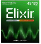 Elixir NanoWeb 14777 Stainless Steel Bass Light 45-130 basszusgitár húrkészlet
