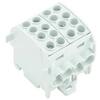 Weidmüller Fővezeték sorkapocs 4x 35/4x25mm2 szürke WPD 202 4X35/4X25 GY 1561730000 Weidmüller (1561730000)