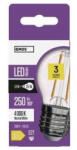 EMOS Filament 1, 8W (25W) E14 250lm 4000K ZF1201 G45/P45 LED kisgömb izzó (EMOS-ZF1201)