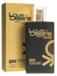 Love & Desire Parfum cu feromoni Love & Desire Gold pentru femei - cu coacăze negre, pară, frezie și vanilie 100 ml (LDS02)