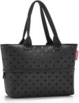 Reisenthel Shopper E1 Glossy dots black (RJ7075)