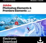 Adobe Photoshop & Premiere Elements 2027 Achiziție Nouă (30018331)