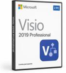 Microsoft Licență Visio 2019 Professional 2 PC - Activare Online