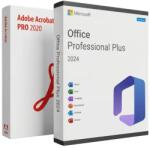 Microsoft Pachet Office 2024 Pro Plus cu Adobe Acrobat 2020 Pro