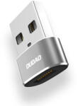 Dudao USB Type-C - USB-A adapter L16AC - Fekete