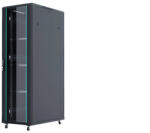 Xtech 32U álló rack szekrény 800x800 mm G7, fekete, lapraszerelt