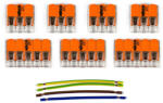 Creative-Cables Creative Cables mennyezeti lámpa WAGO csatlakozó készlet, kompatibilis 3x kábellel, 5 lyukas mennyezeti rozettához KMOR305 (KMOR305)
