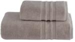 SOFT COTTON PRESTIGE törölköző és fürdőlepedő szett, 2 db Világos bézs / Light beige Szett (klasszikus 50 x 100 cm-es törölköző, 85 x 150 cm-es fürdőlepedő)