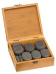 Acu Top Pietre calde - set în cutie de bambus, 18 buc