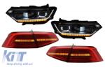 KITT LED hátsó lámpa VW Passat B8 3G (2015-2019) Limousine Matrix R-Line dinamikus, futófényes irányjelzővel (TLVWPA3G)