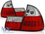 Tuning hátsó lámpa szett BMW E46 1999-2005 kombi, piros-fehér, bal és jobb (ABBMTX6010761)