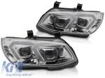 KITT Lightning LED hátsó lámpák BMW 3-as E46 Sedan (05/1998-08/2001) füstszínű (TLBME464DS)