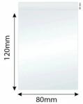 Mega Plus Pungi Polipropilenă pentru Alimente/Textile, 80x120mm, Autoadeziv, Transparent, 40m, 100Buc/Set (BZL-0222)