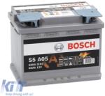  Car Battery 60Ah Right Bosch 680A (EN) Start Stop AGM S5A05 (CGRCMAR6039449)