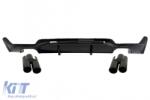 KITT OLED hátsó lámpa BMW 4 F32 F33 F36 M4 F82 F83 (2013-03.2019) modellekhez, piros-füst, dinamikus irányjelző (TLBMF32M4RS)