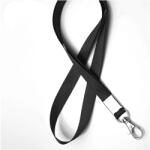 UHOO Snur textil pentru ecuson, 1.5 cm, cu carabina UHOO 6742 negru