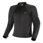 SHIMA Geacă moto de vară SHIMA JET BLACK