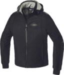 SPIDI Geaca moto din textil SPIDI Hoodie Armor H2Out Black