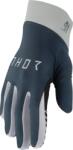 THOR Manusi motocross THOR AGILE SOLID MIDNIGHT/GRAY