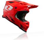 One Industries Cască motocross ONE INDUSTRIES X-297 FOCUS ELECTRIC RED