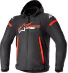 Alpinestars Geaca moto din textil Alpinestars zaca waterproof, Negru/Rosu/Alb