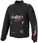 Alpinestars Geacă din material textil ALPINESTARS HALO DRYSTAR HF Laminated BLACK/RED
