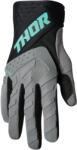 THOR Manusi motocross Thor spectrum, Negru/Gri/Albastru